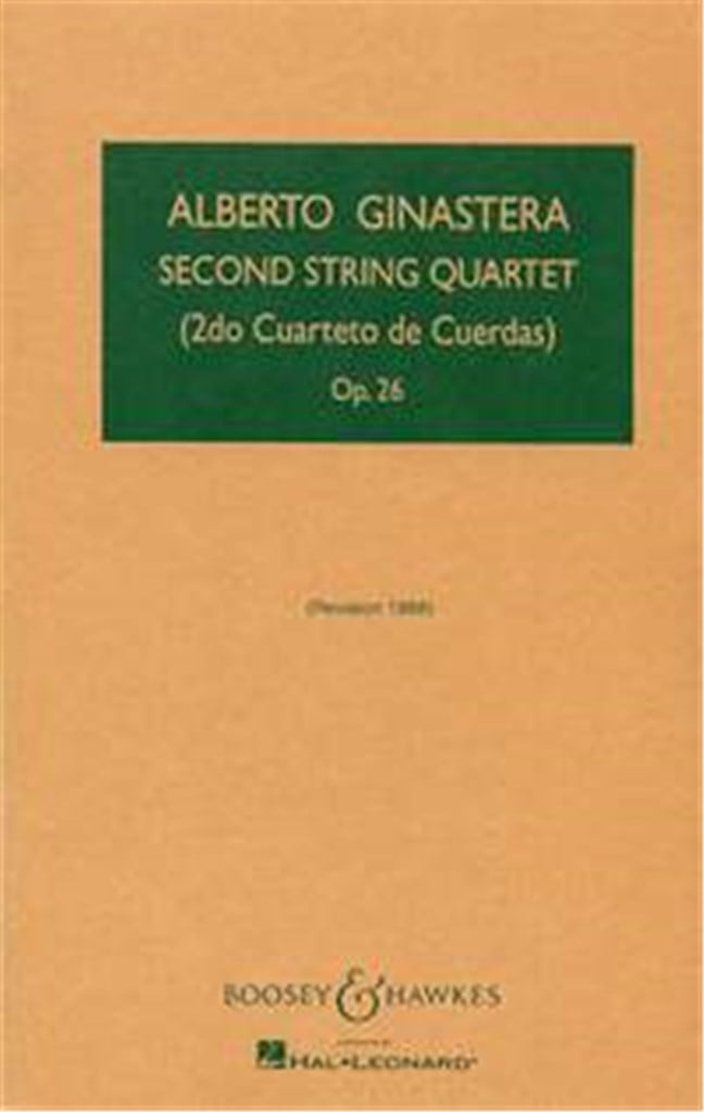 String Quartet 2 op. 26